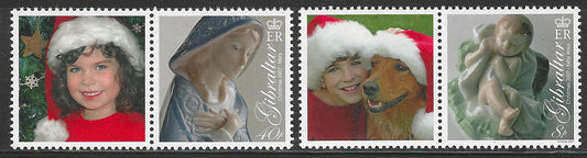 Gibraltar, Complete Set, Christmas, Mint - VVV00465