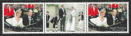 Gibraltar, Complete Set, Royal Wedding 1999, Mint - VVV00474