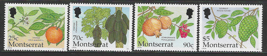 Montserrat, Complete Set, Fruits, Mint - VVV00476