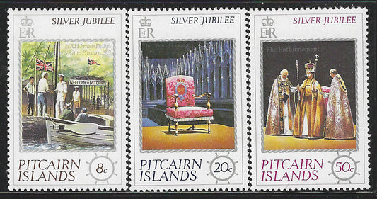 Pitcairn Island, Complete Set, Silver Jubilee, Mint - VVV00487