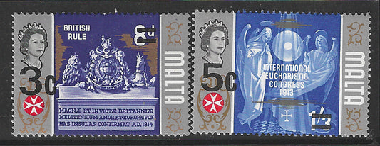 Malta Overprint, Complete Set, Mint - VVV00498