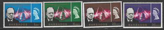 Barbados - Churchill, Complete Set, 1965, Mint - VVV00526