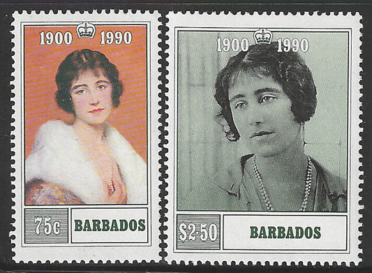 Barbados, Complete Set, Two Different Values, Mint - VVV00569