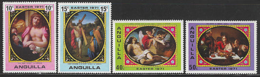 Anguilla, Complete Set, Easter 1971, Mint - VVV00593