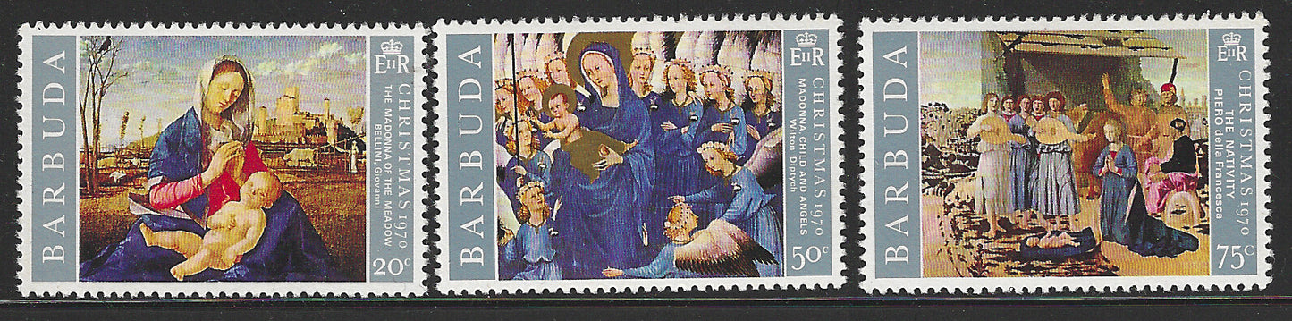 Barbuda, Complete Set, Christmas 1970, Mint - VVV00596