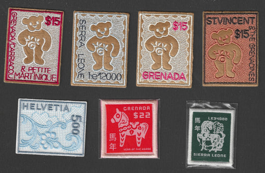 7 Different Embroidery Very Rare To Find All At A Time