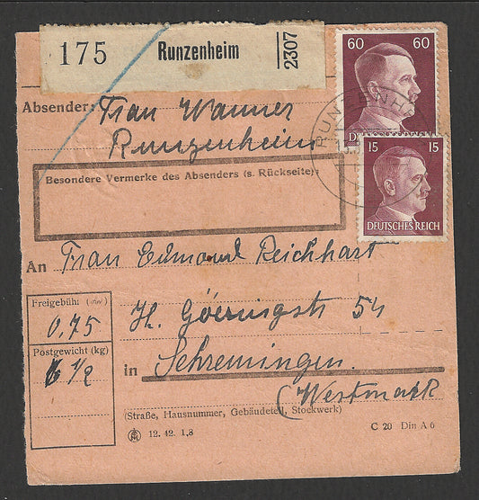 Germany War War II with Hitler Stamps, 1941  - CCC2305