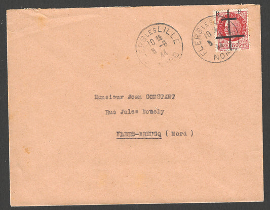 1944 - Liberation of Lille, native town of the Gal de Gaulle - Rare to Find  - CCC2308