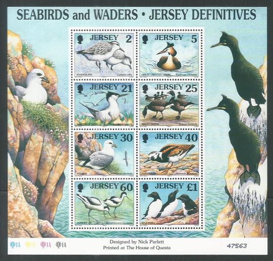 Jersey SS – Seabirds and Waders – Jersey Definitives – DS9259