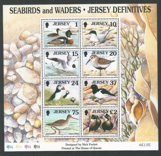Jersey SS – Seabirds and Waders – Jersey Definitives – DS9262