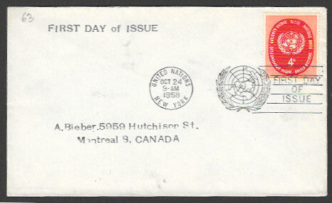 UN - Postally used / FDC - FFF4439