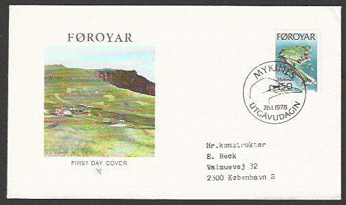 Foroyar - Postally used / FDC - FFF4460