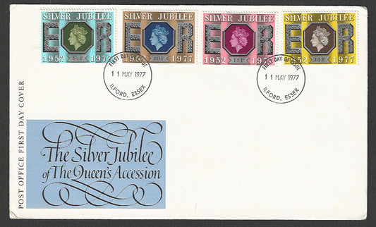 Great  Britain FDC - British The Sliver Jubilee of the Queen's Accession, 1977  - GGG00003