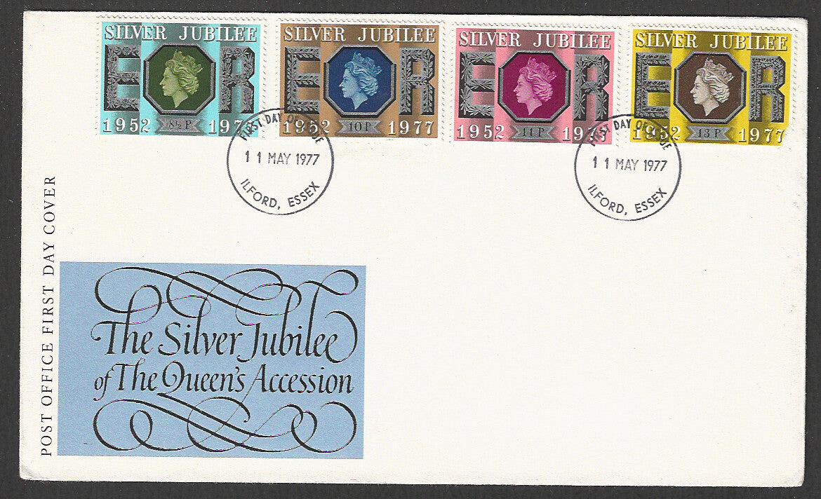 Great  Britain FDC - British The Sliver Jubilee of the Queen's Accession, 1977  - GGG00004