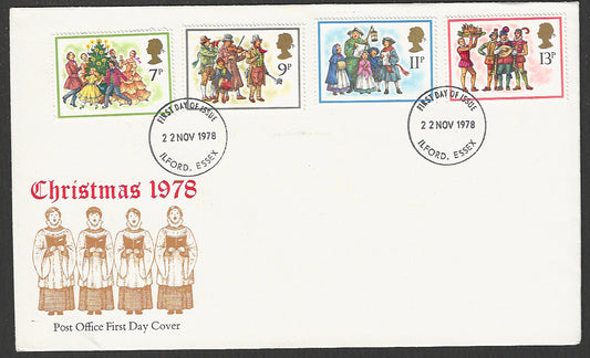 Great  Britain FDC - Christmas, 1978  - GGG00010
