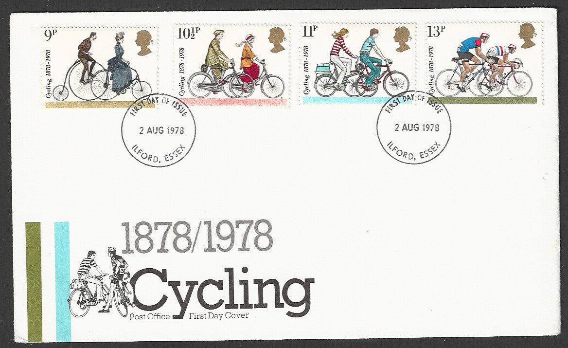 Great  Britain FDC - Cycling  - GGG00012