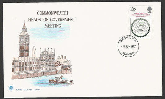 Great  Britain FDC - Commonwealth Heads of Government Meeting - GGG00048