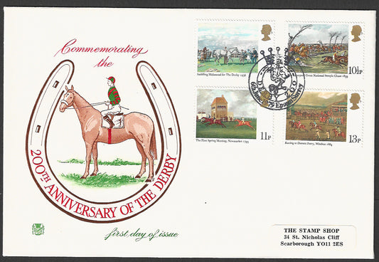 Great  Britain FDC - Commemorating 200th Anniversary of the Derby - GGG00056