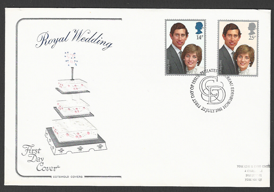 Great  Britain FDC - Royal Wedding - GGG00057
