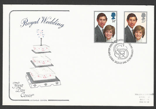 Great  Britain FDC - Royal Wedding - GGG00057