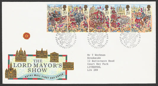 Great  Britain FDC - The Lord Mayor's Show - GGG00066