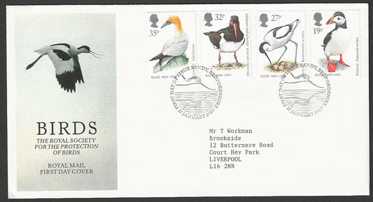 Great  Britain FDC - The Royal Society For The Protection of Birds - GGG00080