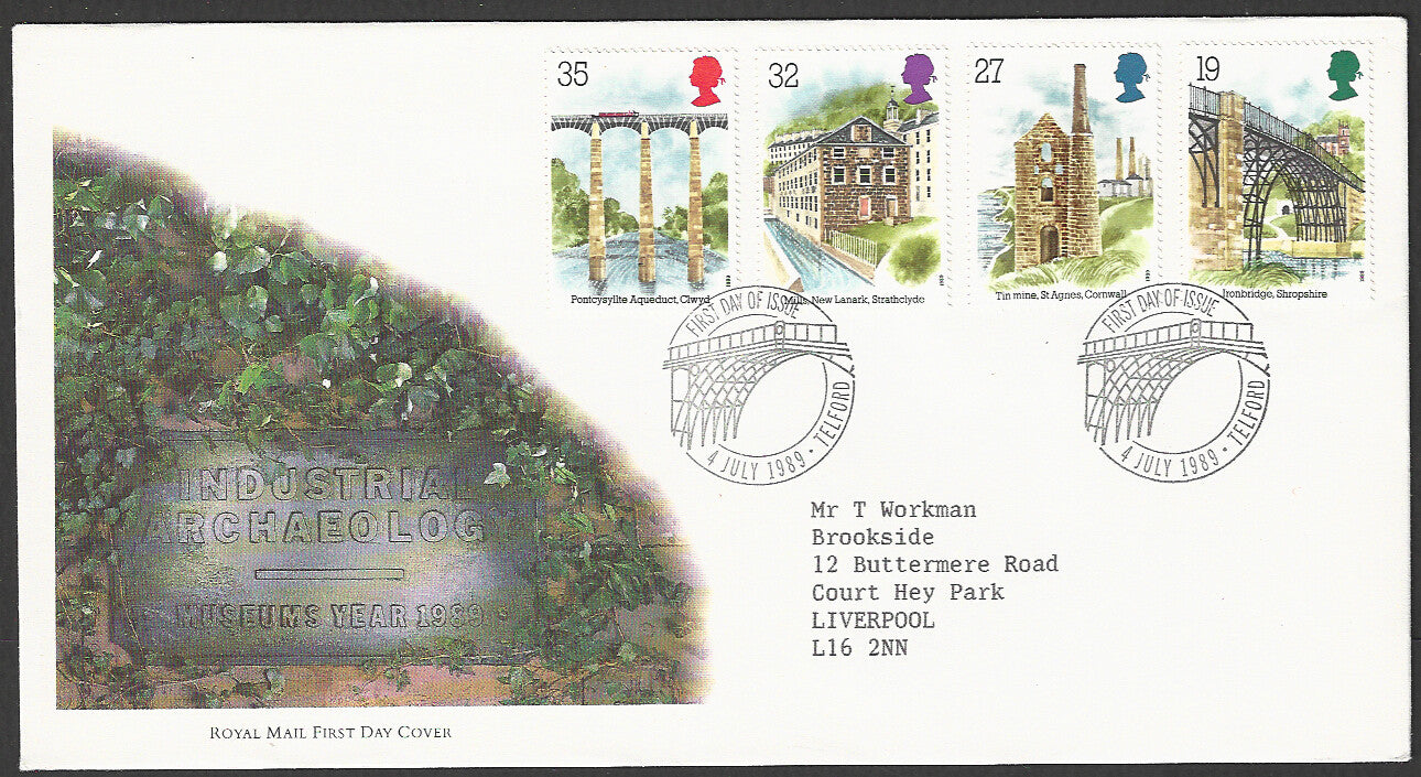 Great  Britain FDC - Industrial Archaeology - GGG00083