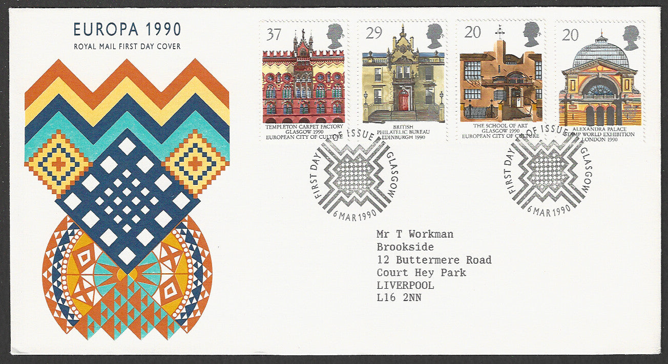 Great  Britain FDC - Europa Royal Mail - GGG00088