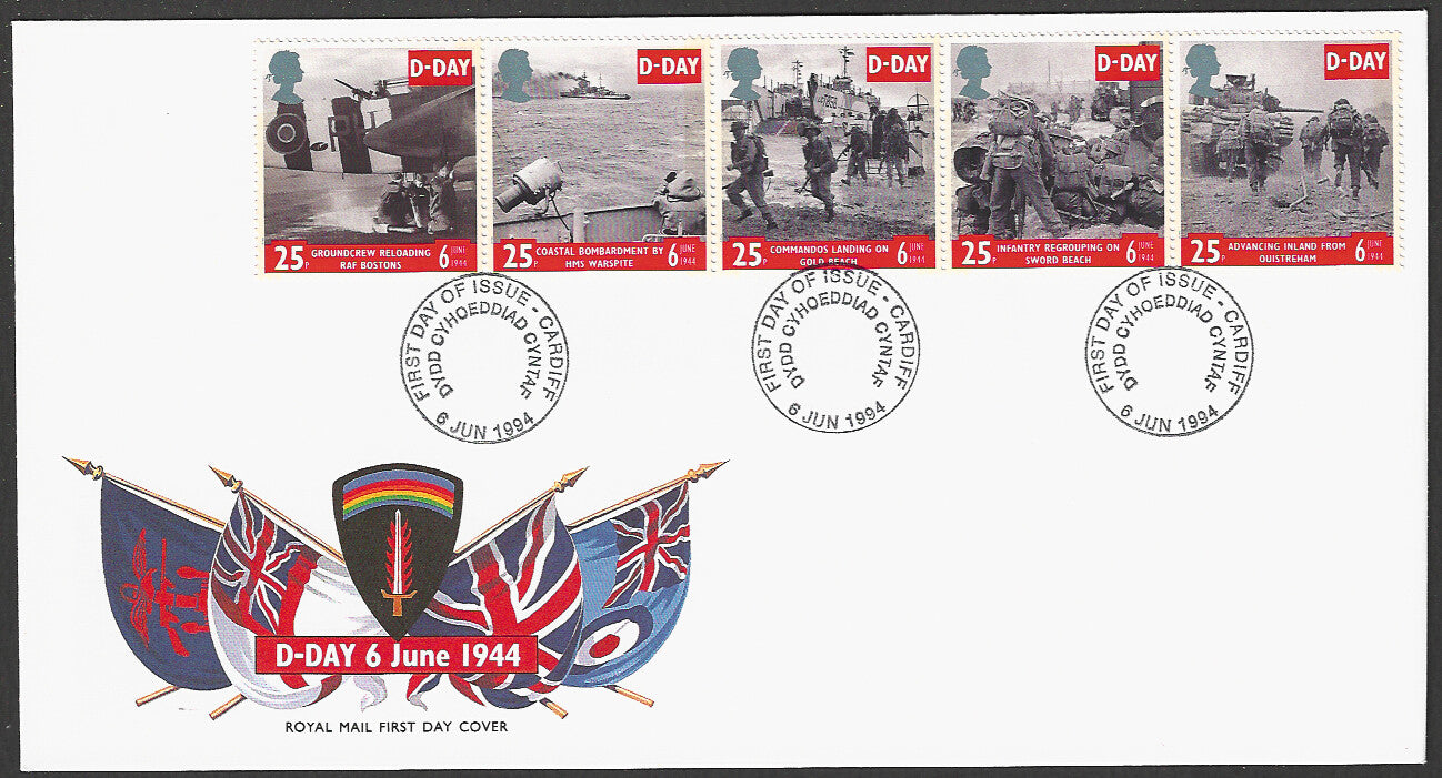 Great  Britain FDC - D-Day Royal Mail - GGG00097