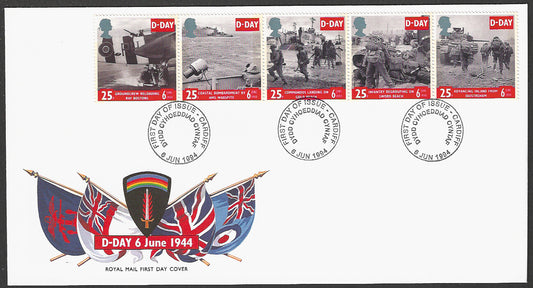 Great  Britain FDC - D-Day Royal Mail - GGG00097