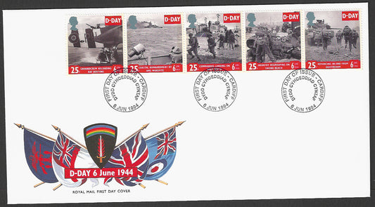 Great  Britain FDC - D-Day Royal Mail - GGG00098