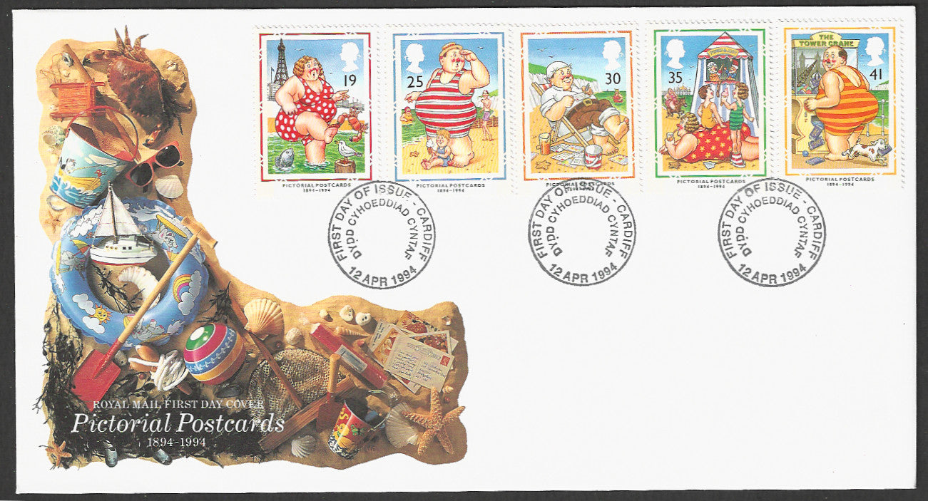 Great  Britain FDC - Pictorial Postcards - GGG00099
