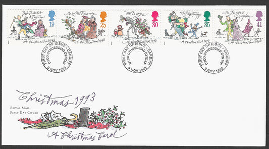 Great  Britain FDC - Christmas Carol - GGG00101
