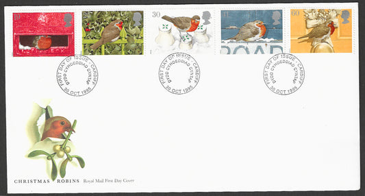 Great  Britain FDC - Christmas Robins - GGG00102