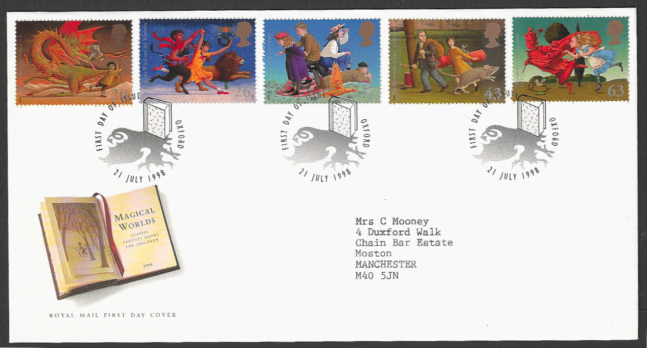 Great  Britain FDC - Royal Magical World  - GGG00110