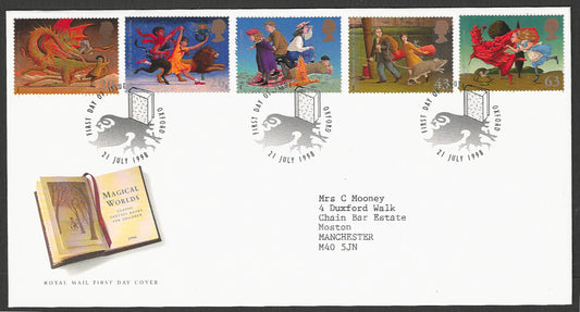 Great  Britain FDC - Royal Magical World  - GGG00110