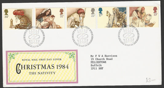 Great  Britain FDC - Christmas The Nativity - GGG00120