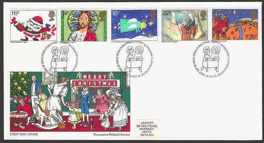 Great  Britain FDC - Merry Christmas Presentation - GGG00127