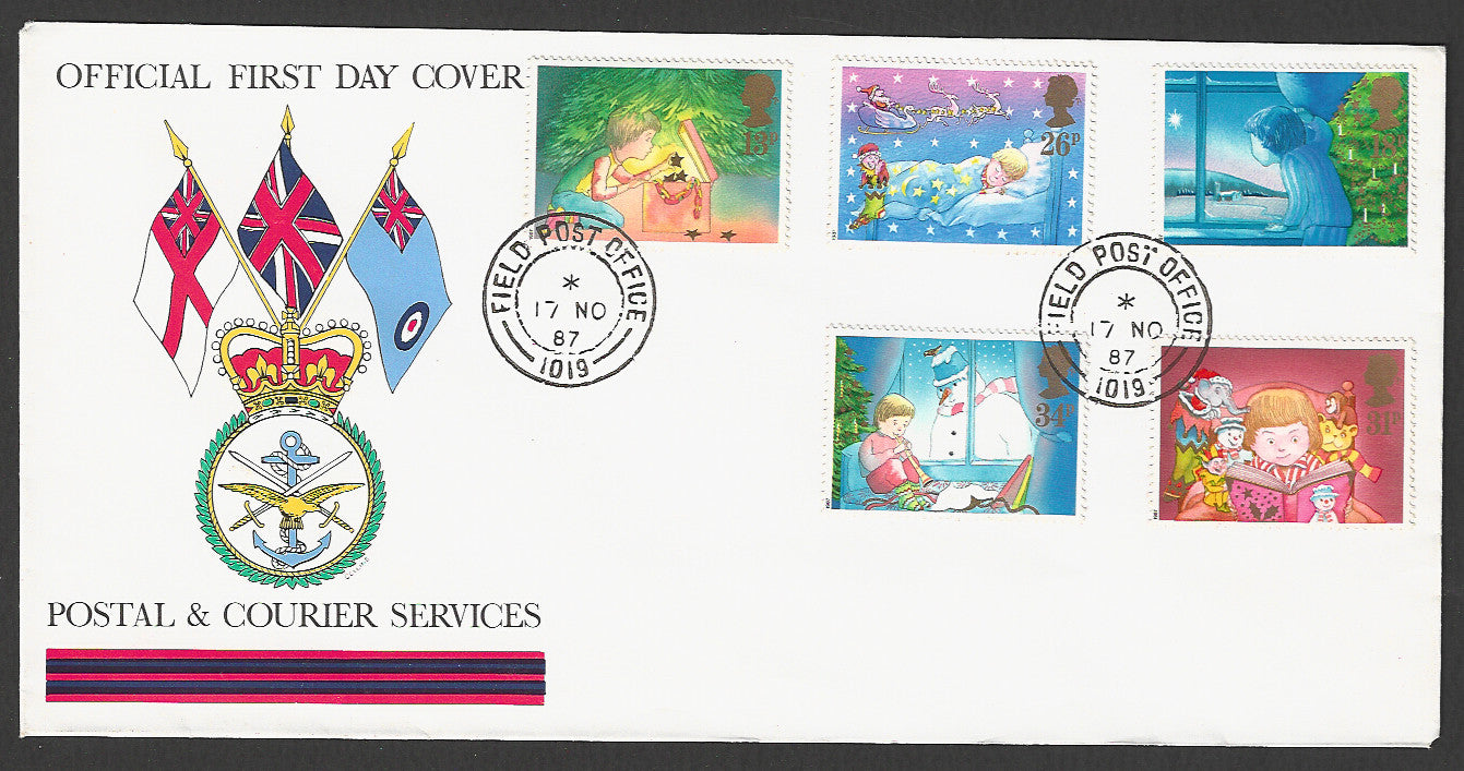 Great  Britain FDC - Postal & Courier Services - GGG00135