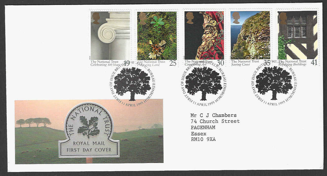 Great  Britain FDC - The National Trust, 1995 - GGG00144
