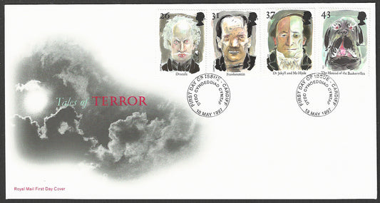 Great  Britain FDC - Tales of Terror Set of Four Royal Mail, 1997 - GGG00160