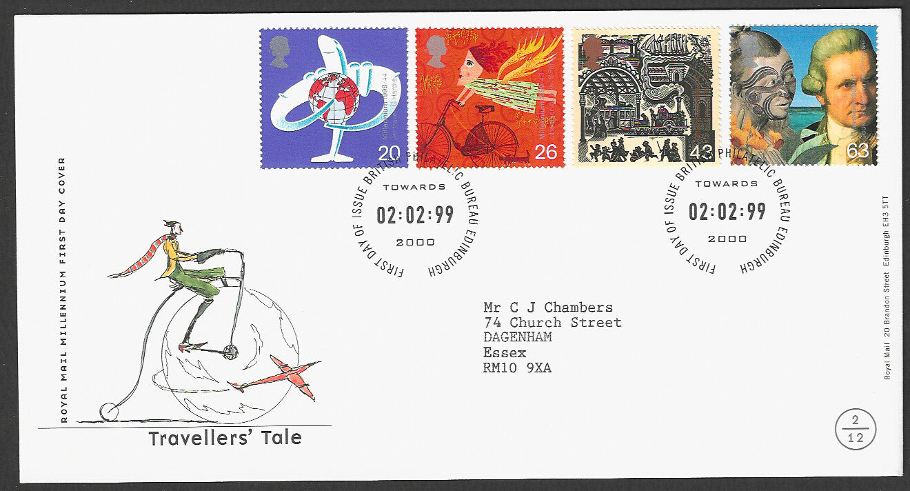 Great  Britain FDC - Traveller's Tale, 2000 - GGG00189