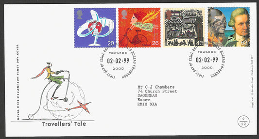 Great  Britain FDC - Traveller's Tale, 2000 - GGG00189