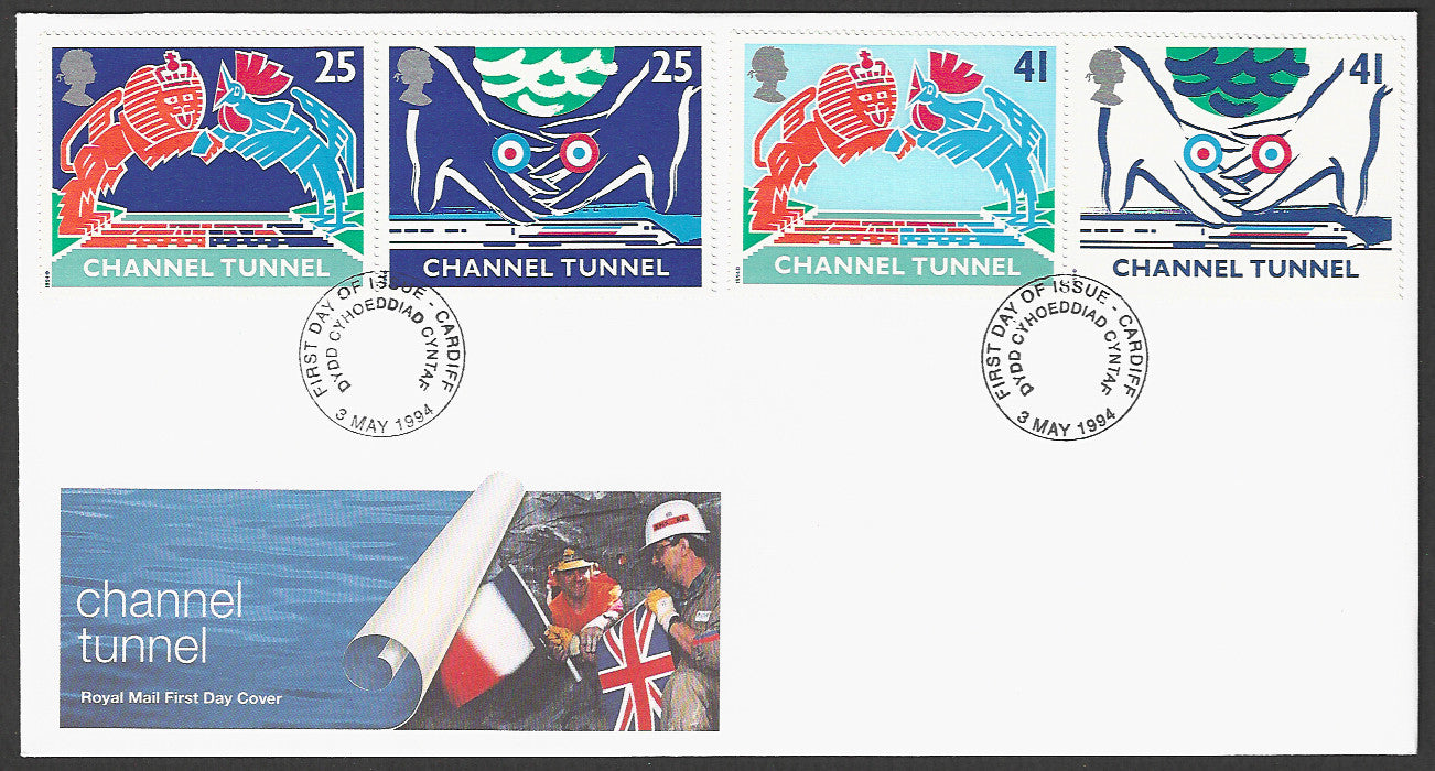 Great  Britain FDC - Channel Tunnel, 1994 - GGG00216