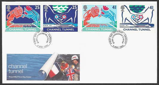 Great  Britain FDC - Channel Tunnel, 1994 - GGG00216