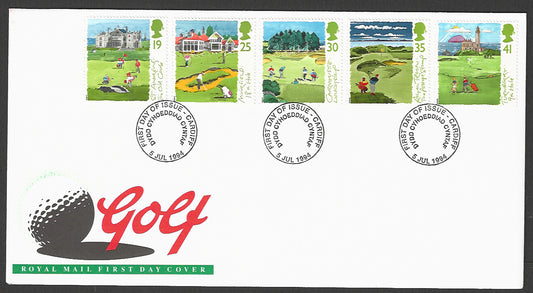 Great  Britain FDC - Golf Royal Mail, 1994 - GGG00218