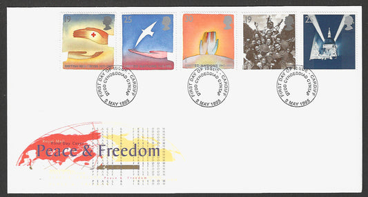 Great  Britain FDC - Peace & Freedom, 1995 - GGG00220