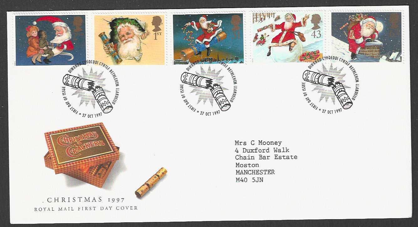 Great  Britain FDC - Christmas Santa, 1997 - GGG00235
