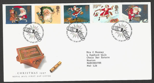 Great  Britain FDC - Christmas Santa, 1997 - GGG00235