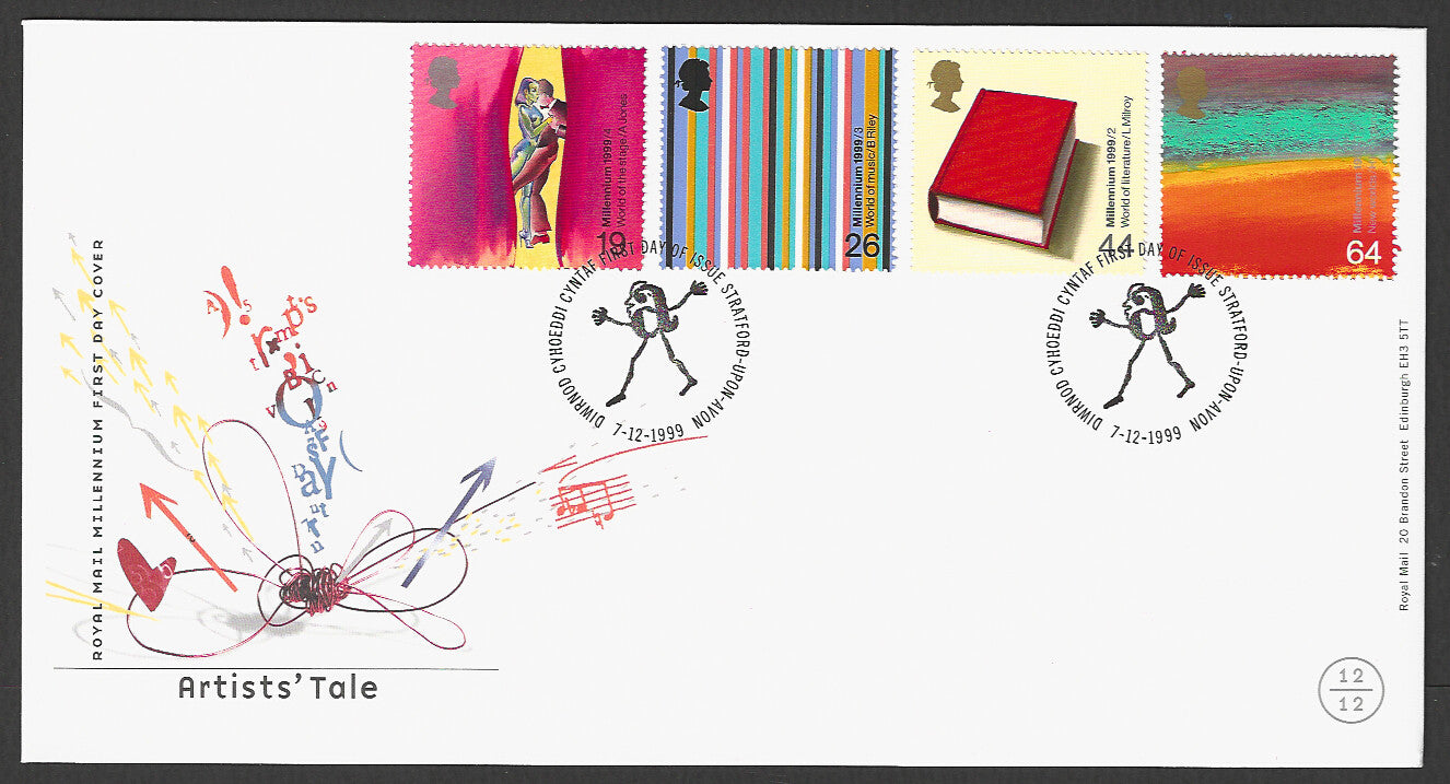 Great  Britain FDC - Artists Tale, 1999 - GGG00248
